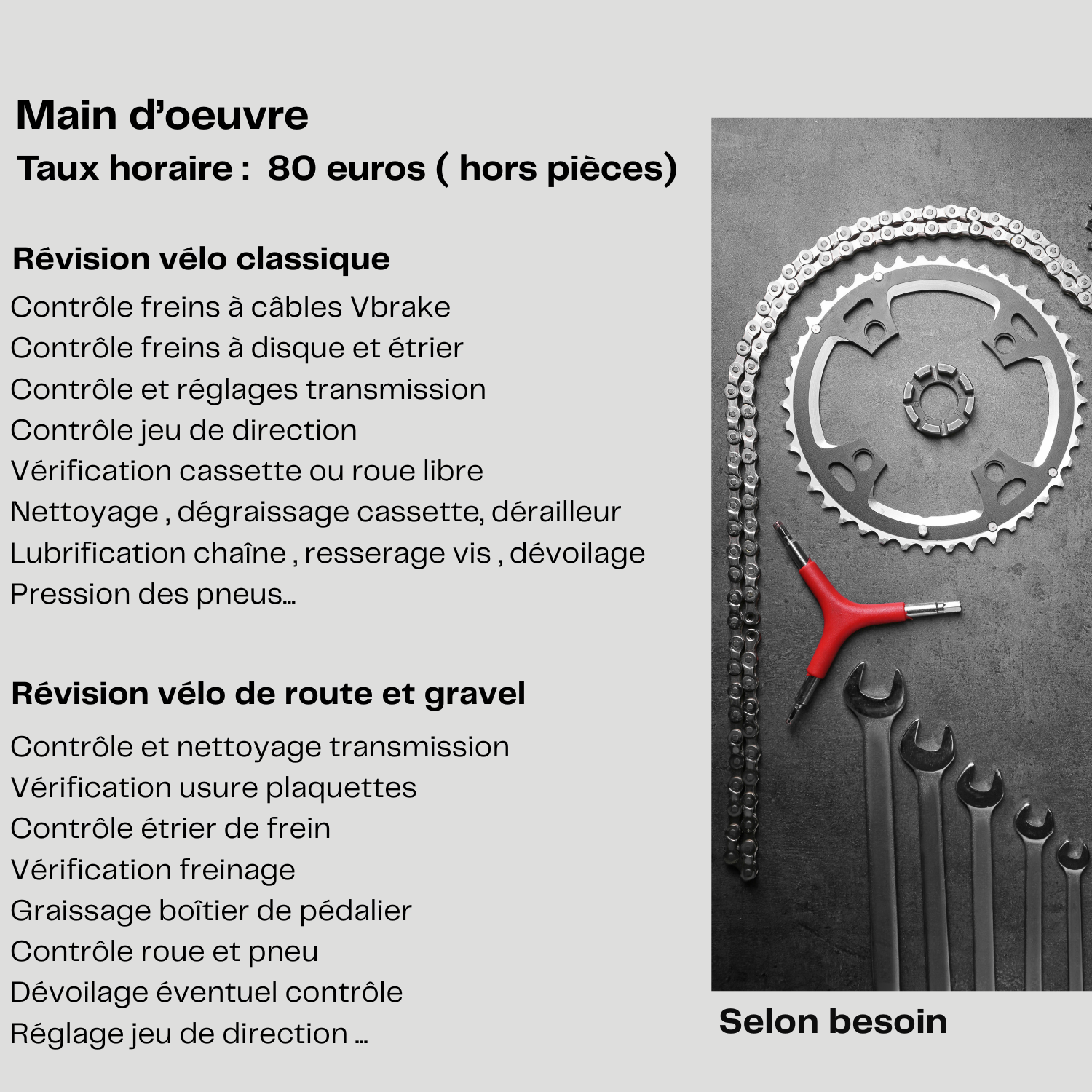 Main d’oeuvre ( Hors pièce) (2)